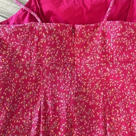 Hot pink Gap size 4 dress with spaghetti straps - Picture 7 of 8